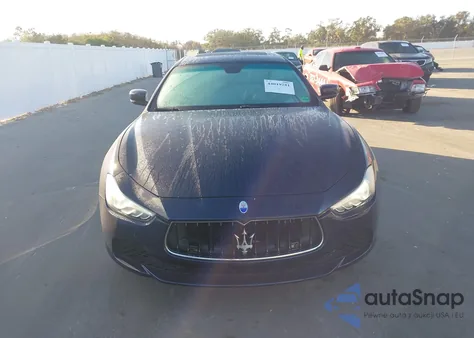 2016 Maserati Ghibli S from USA, damaged, VIN ZAM57RSA6G1189118